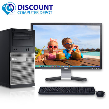 Dell Optiplex Desktop Computer Tower Quad i5 8GB 500GB